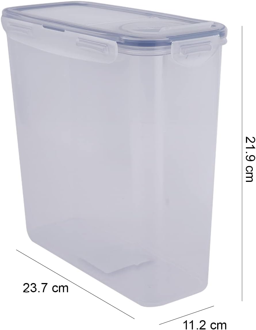 Lock & Lock 115-Ounce BPA Free Slender Container with Leak Proof Locking Lid, 14-Cup