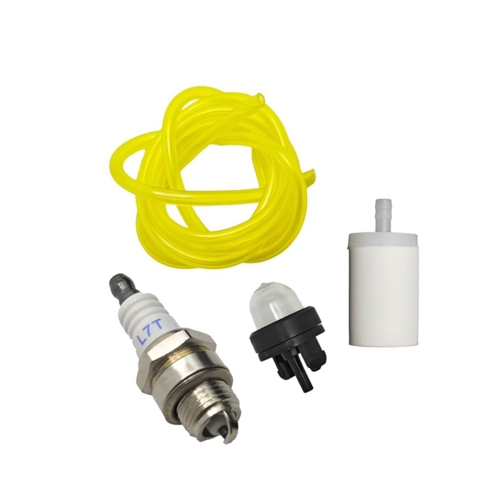 Kit de Bougie d'allumage de Ligne de Tuyau de Carburant d'ampoule d'amorce adapté for Le souffleur de débroussailleuse de tronçonneuse