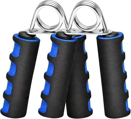 E-smartinlife Hand Grip Strengthener Set, Finger Gripper - Soft Foam Hand Exerciser for Quickly Increasing Wrist Forearm and Finger Strength, 2 Pack