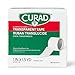 Medline CURAD Tear-to-Fit Clear Plastic Adhesive Medical Tape, First Aid, 1 Inch x 1.5-Yard Roll, Box of 100