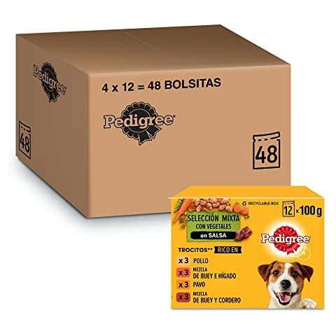 Pedigree Comida Húmeda para Perros Sabores Mixtos en Salsa Cover