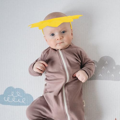 Image of ibasenice Baby Shower Cap Shield - 3PCS Adjustable Baby Shower Cap Safe Bath Cap Toddler Shampoo Hat Shampoo Hat Shade
