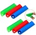 6PCS Silicone Garlic Peeler Garlic Peeling Tube Kitchen Tools, 3 Colors