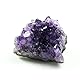 Nvzi Amethyst Druse, Amethyst Stein, Amethyst Kristalle, Kristalle Heilsteine, Bergkristall Rohstein, Roher Amethyst, Natürliche Amethyst-Geodenhöhlen Kristalle Heilsteine(50G)