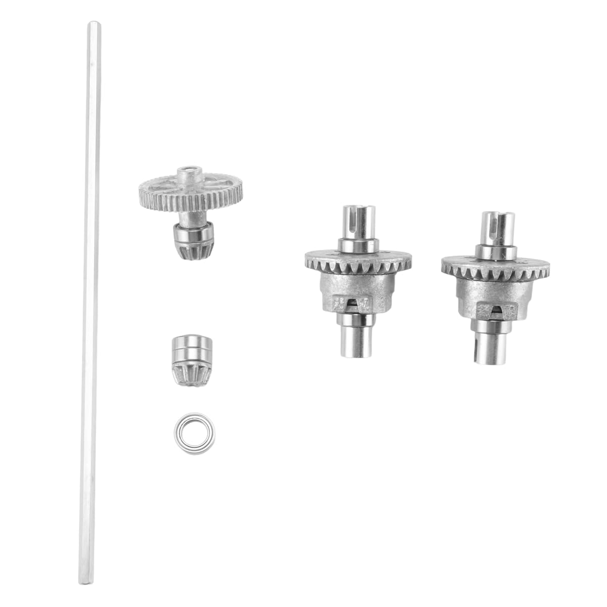 3 szt. W całości z metalu mechanizm różnicowy główny oś wał napędowy zestaw kół zębatych dla Hosim XLH 9125 RC części zamienne do samochodów akcesoria