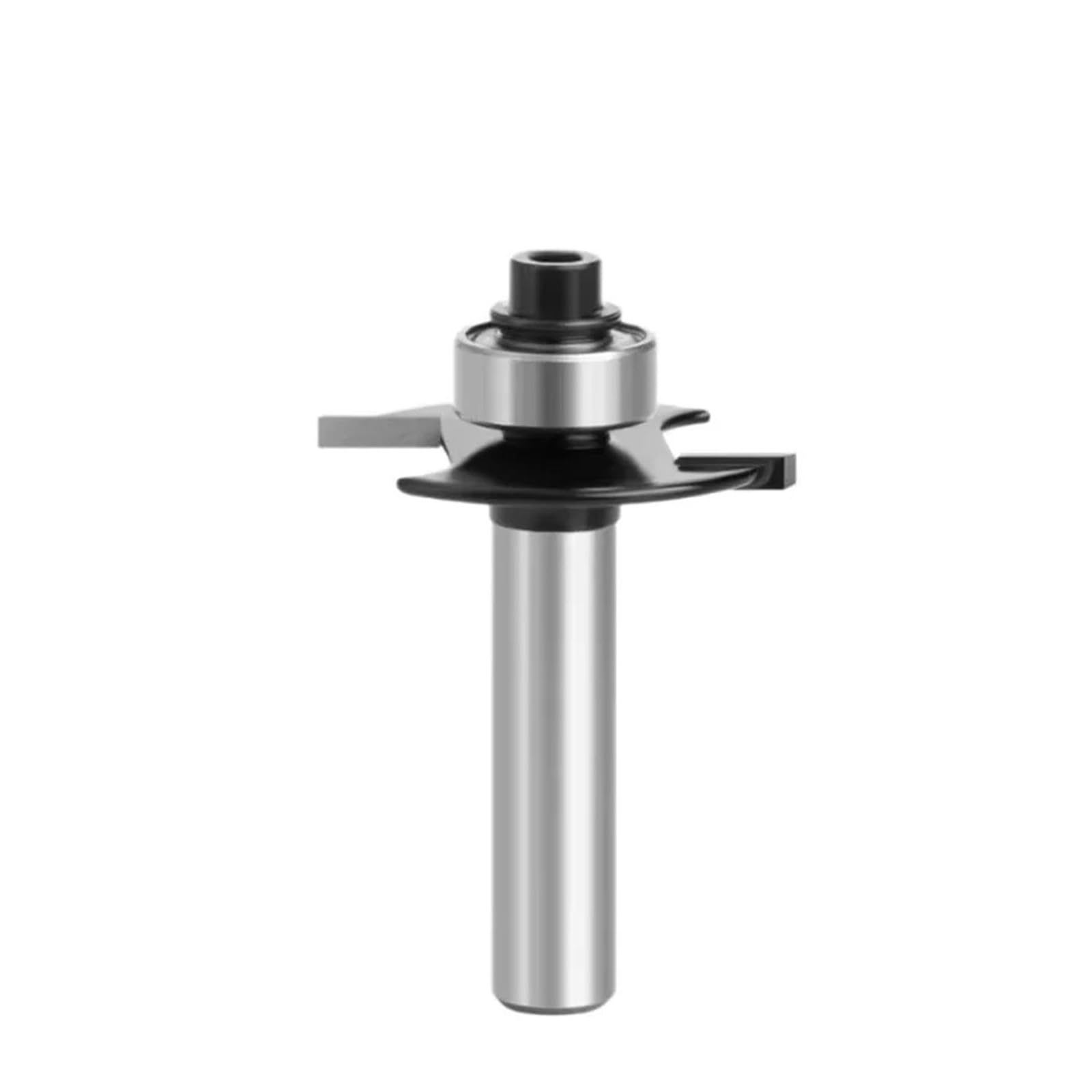1pc 8mm Shank T-Sloting Biscuit Joint Slot Cutter Jointing Slotting Router Bit with Bearing Milling for Woodworking(8x31x2)
