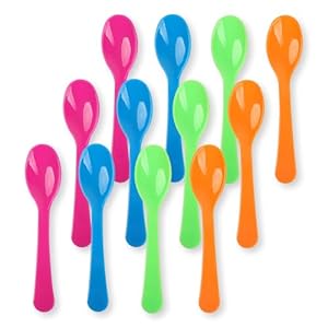 Schramm Eierlöffel Kunststoff 4-farbig 12 Stück