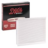 Doc's Diesel Cabin Air Filter D3806 | Compatible with Ford 6.7L Powerstroke F250, F350, F450, F550 2017+, Ford F150 3.0L EcoDiesel 2018-2023 | Replaces Motorcraft FP92