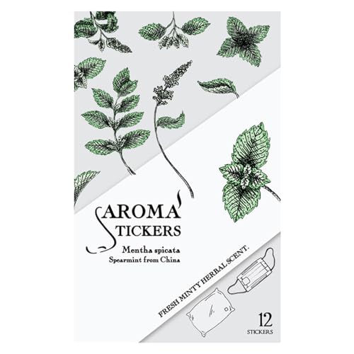 �}�X�N�ɓ\��A���} AROMASTICKS �k Spearmint �l�i �A���}�X�e�B�b�J�[�Y �X�y�A�~���g �j �P�Q������