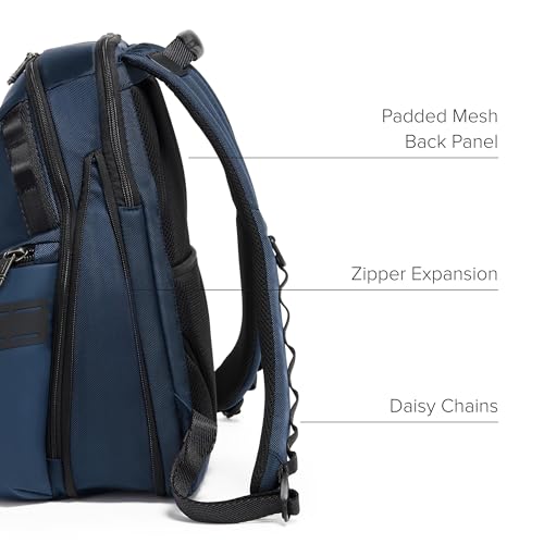 Image of TUMI - Alpha Bravo Navigation Backpack - Everyday Travel and Commute Bag - Fits Up to 15 inch Laptop - 16.0 inch X 14.0 inch X 7.3 inch - Navy