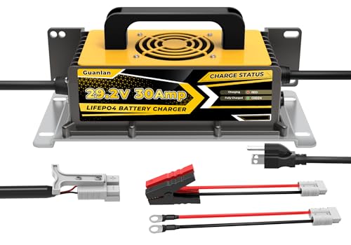 29.2V 30A Lithium LiFePO4 Battery Charger Designed for 24V LiFePO4