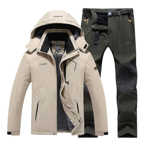Costume de ski pour hommes veste d'hiver pour les pistes de haute montagne