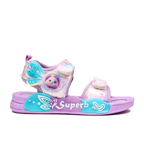 Image of ASIAN Kids Starwalk-04 flat Casual Sandals With Adjustable Velcro Closure For Easy Wear With Flexible Fitting And Trendy And Stylish Looks With Unique Design Ideal For Everyday Use For Girls, Boys