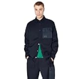 mens Wool Mix Shirt Jacket