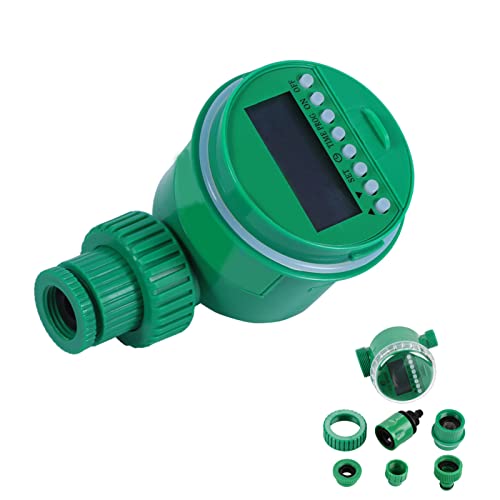 Temporizador de Agua Electrónico LCD Digital Automático para Jardín, Control de Riego, Programas, a Prueba de Fugas y Resistente Al Desgaste, Inteligente, útil y Práctico para