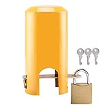 Faucet Lock, Multi-Purpose Protective Cover for tap Faucet and Valve Outdoor,tap Lock Padlock Outdoo