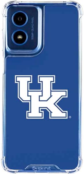 Skinit Clear Phone Case Compatible with Moto G 5G - Officially Licensed University of Kentucky UK Wilcats Mascot Design