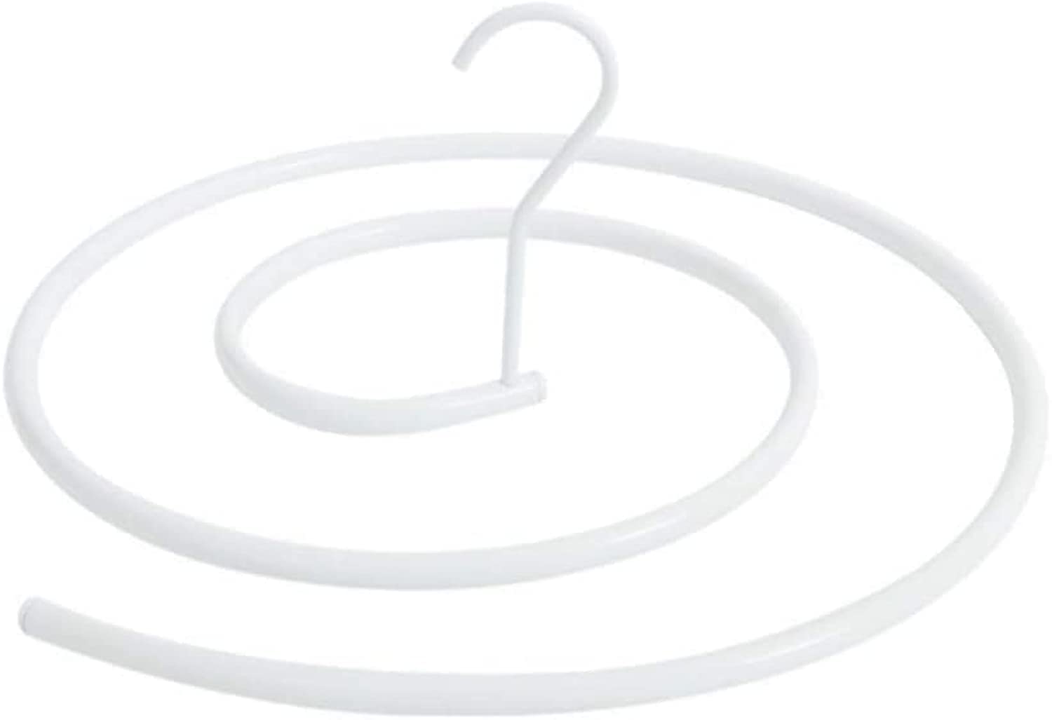 JunnotJunnot Spiral Clothes Hanger with Clips in Stainless Steel, 2 in 1 Foldable Drying Rack, Suitable for Underwear, Bras, Bed Sheets, Quilt Covers, Baby Clothes, Towels and Socks (without clip)