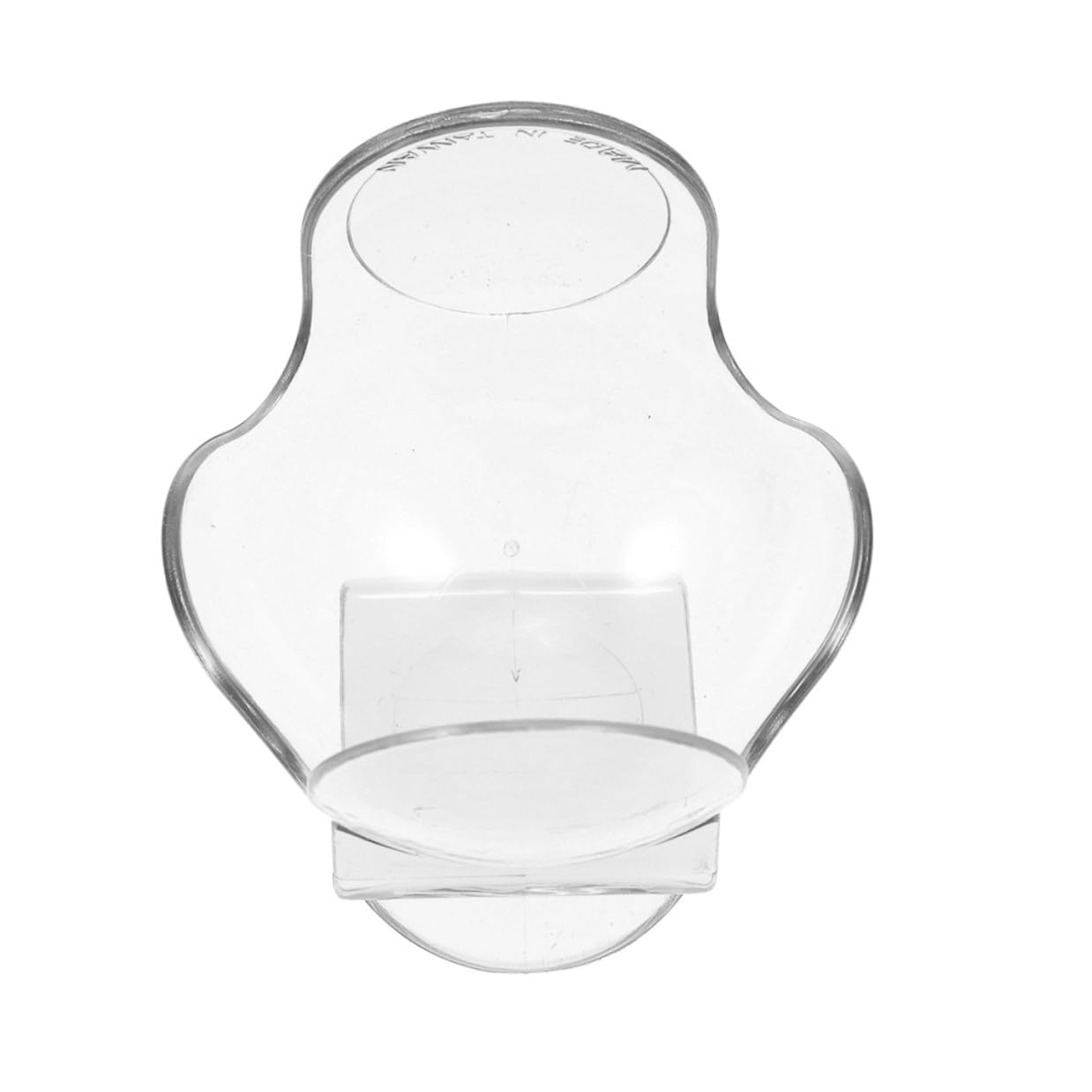 Alasum Porte-balles de Tennis Clip Ceinture Transparent en Abs Support Portable pour Balles Universelles