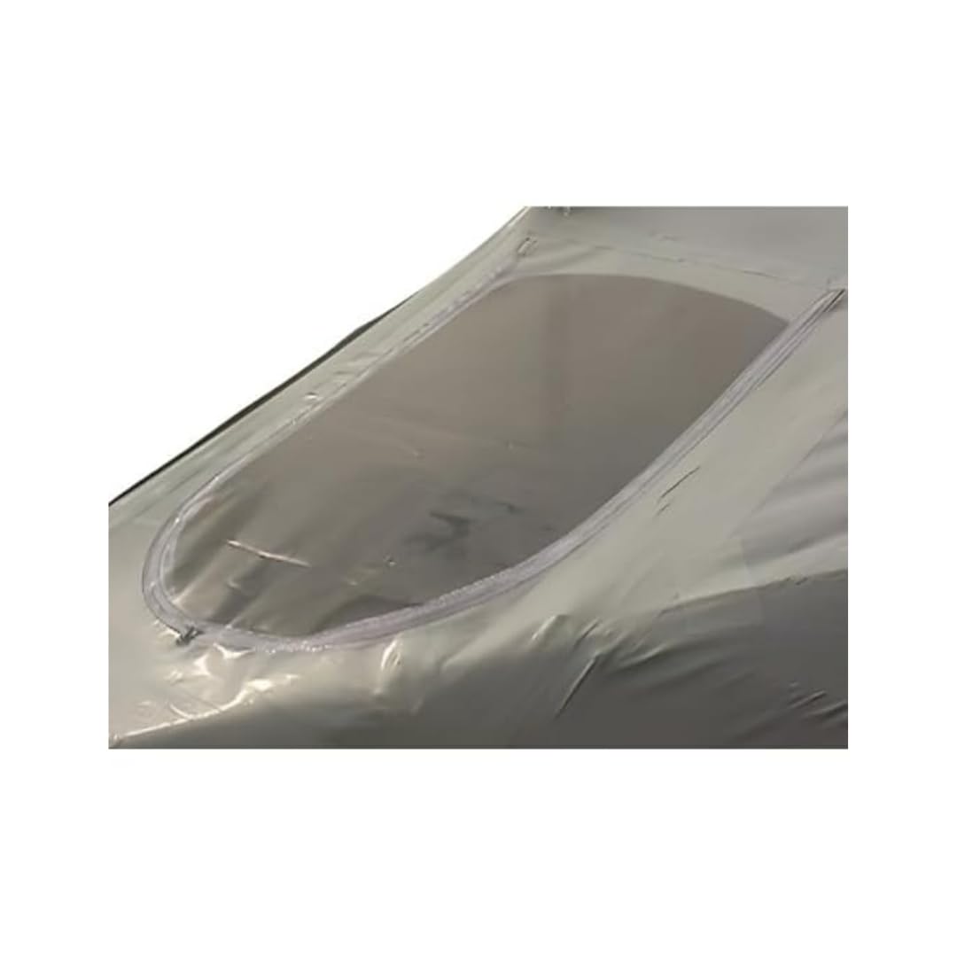 Case of 6 Zipper Access Door for Shrink Wrap Project Access 36" x 72" - Clear