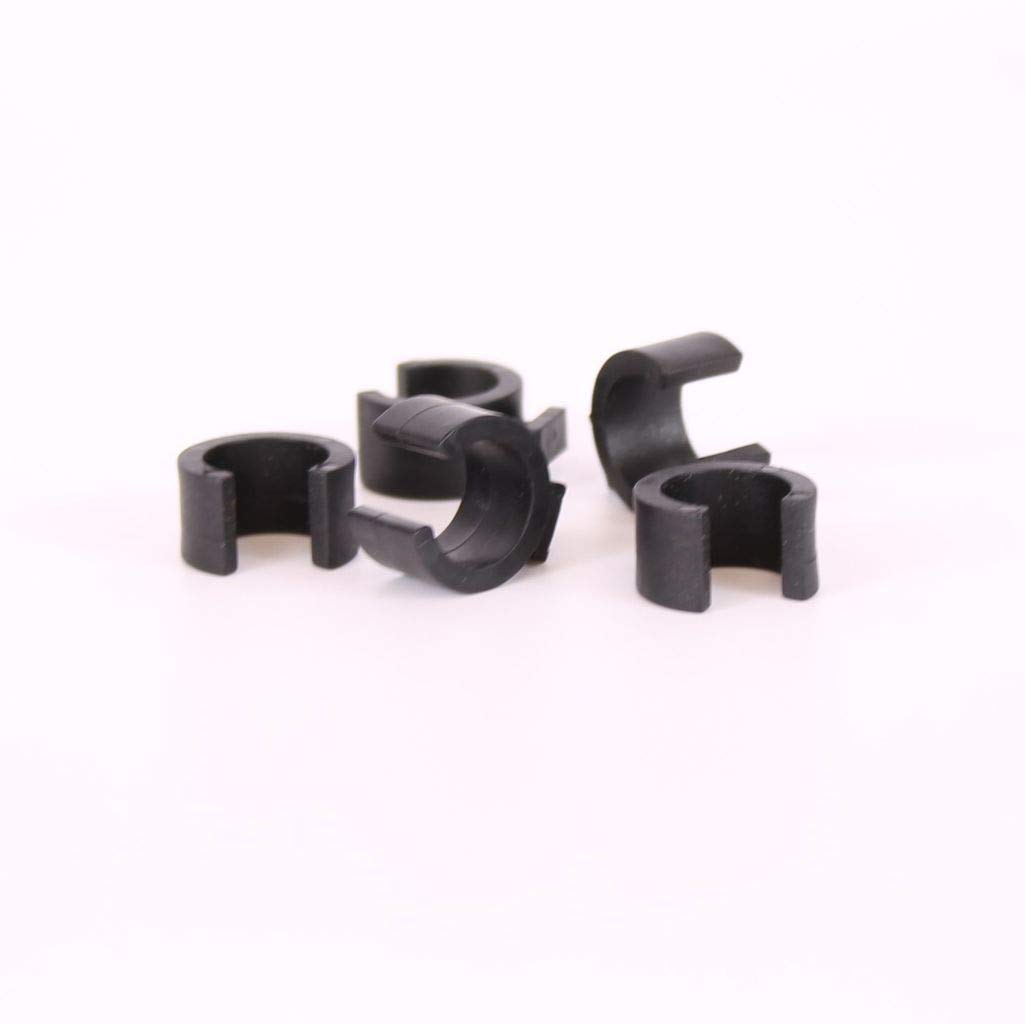 Avalon Plastics Black Hoop Clips 10mm Clips Hoops Netting Secure Attach (30)