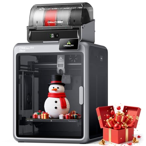 Creality K2 Pro Combo(A) 3D Printers, Multicolor 3D Printer Machine with CFS, Dual Camera, 600mm/s Printing Speed, Next-Gen Direct Drive Extruder, 300 * 300 * 300mm Printing Volume