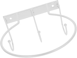 BIUDECO Soporte De Pared para Baloncesto y Fútbol 3 Ganchos Color Blanco Soporte Multifuncional para Almacenamiento De Balones Deportivas Adecuado para y Gimnasio Accesorios De Baloncesto