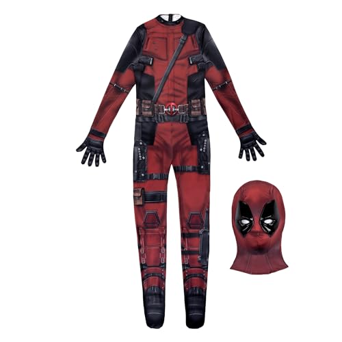 Jazwares Costume Play JWC3007-XL Marvel Deadpool Official Adult Deluxe Zentai Halloween Costume thumb #2