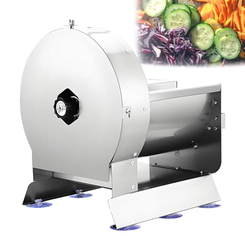 Cortadora eléctrica comercial para vegetales y frutas acero inox