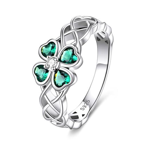 Bague en argent 925 plume rock lotus croix de foi bijou tendance pour femme et fille