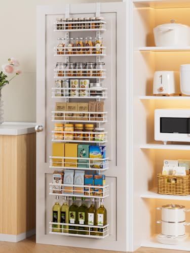 Delamu 9 Tier Over The Door Pantry Organizer, Pantry Organization
