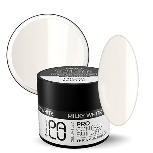 PALU – Gel Constructeur pour Ongles – Gel UV/LED – Nail Art – Thixotropique, 3-Phases, Dur,...