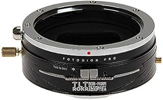 Fotodiox Pro TLT ROKR - Tilt/Shift Lens Mount Adapter for Canon EOS (EF) D/SLR Lenses to Fujifilm Fuji X-Series Mirrorless Camera Body
