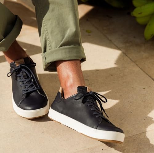 Image of OluKai Lae'ahi Li 'ILI Men's Waterproof Leather Dress Sneaker