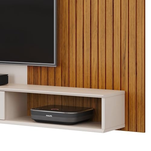 Painel para Tv até 70 Polegadas Leo Freijó/Off White