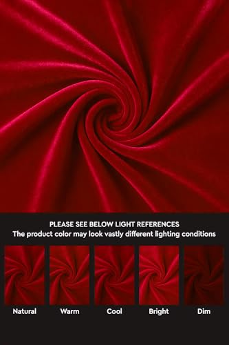Image of Khooti Velvet Striped Cushion Cover Pack of 1-34 inch x 34 inch / 86 x 86 cm | Red | Soft Pillow Covers Cushion Case for Sofa Bedroom Livingroom Chair Car, Cushion Cover with Zig Zag Pattern