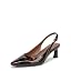 Brown Multi Faux Leather