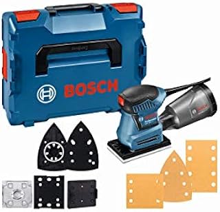 Bosch Professional Schwingschleifer GSS 160-1 A Multi (180 Watt, 1,6 mm Schwingkreis-Ø, in L-BOXX)
