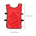BESPORTBLE 6pcs Compression Vest for Boys and Girls Breathable Pinnies Soccer Vest Boys Football Training Shoulder Pads