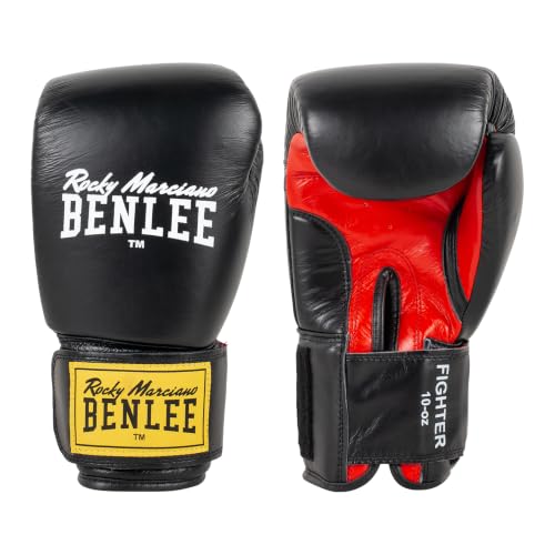 BENLEE Fighter Leder-Boxhandschuhe für das Training mit Klettverschluss,S16