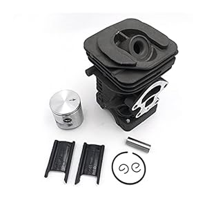 QASULER 39mm Zylinderkolbensatz für Husqvarna JONSERED
