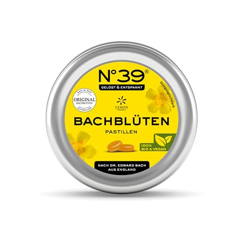 Original Bachblüten Pastillen Nr. 39 Für alle Fälle von Lemon Pharma, Bio und Vegan