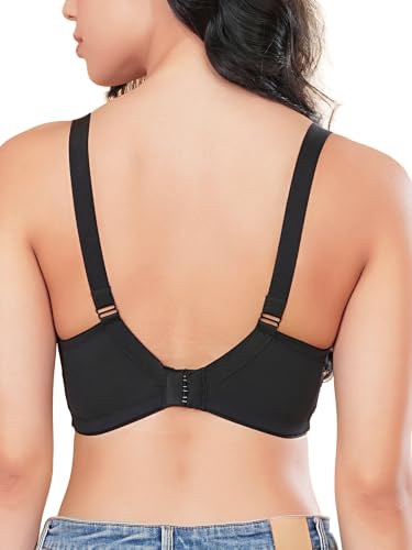 Image of Womens Seamless Padded Bra | Non Wired | Detachable Straps | Everyday Comfort | Full Coverage