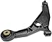 Dorman 520-498 Front Passenger Side Lower Suspension Control Arm and Ball Joint Assembly for Select Chrysler / Dodge Models