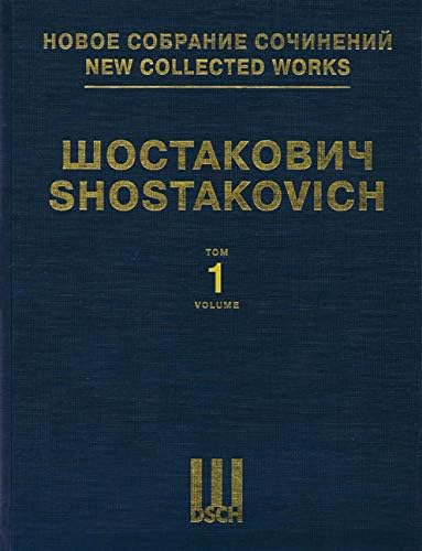 Symphony No. 1, Op. 10: New Collected Works of Dmitri Shostakovich - Volume 1 Hardcover – December 1, 2002