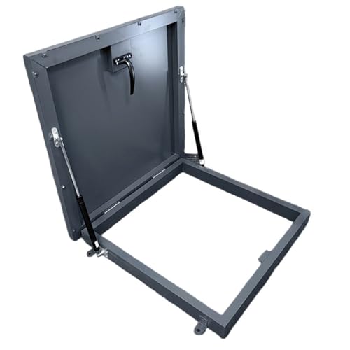 Roof Access Hatch, Galvanized Powder Coated Steel Roof Hatch, Deck Installation Window, for Attic, Basement, Vault Cellar, Crawl Space Door 100X100CM
