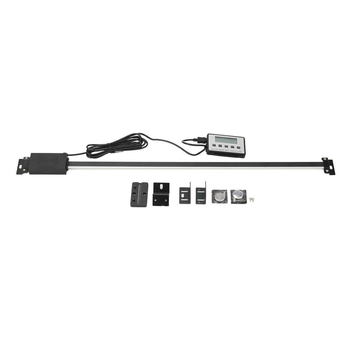 Digital Readout Kit Preciso Digital Linear Scale LCD Kit de lectura digital Pantalla Digital 0-500 mm Torno LCD Escala Lineal Digital Readout Kit para Fresadoras Tornos