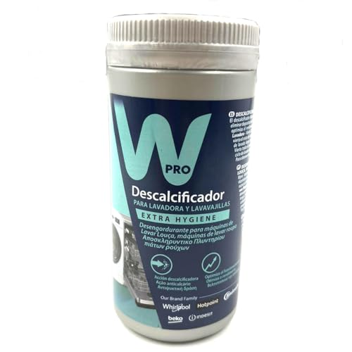 Descalcificador para Lavavajillas y Lavadora Universal WPRO para Todo Tipo de Marcas - Referencias 484000008510, C00470701 - Elimina la Cal - Descalcificador de Lavavajillas en Polvo - 250 g