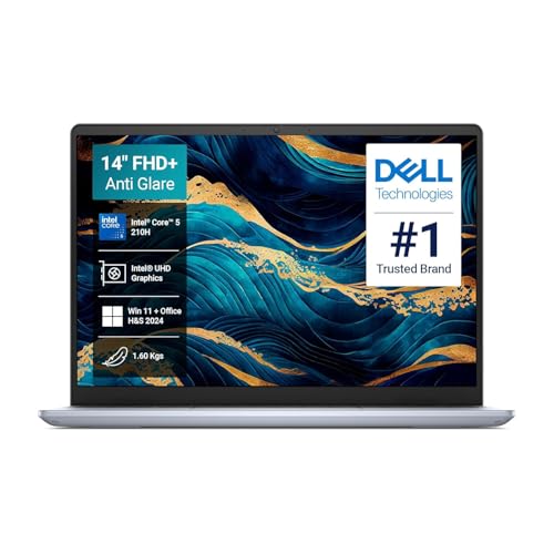 Image of Dell Inspiron 14 Plus 7440 Laptop, Intel Core 5 210H, 16GB RAM, 512GB SSD, 14.0 inch (35.56cm) FHD+ Display, Win 11 + MSO 2024, Backlit KB + FPR, Ice Blue, 1.6kg