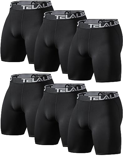 Telaleo compression shorts for men (6 or 5 pack)
